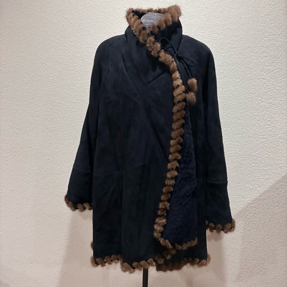 Rare Suede Swing Coat